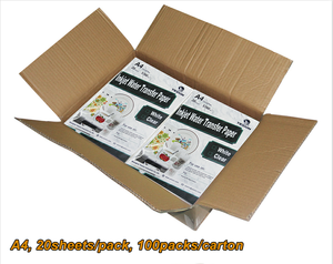 Papel de transferencia de agua <span class=keywords><strong>para</strong></span> taza A4 A3 de inyección de tinta de tinte a prueba de agua de papel de tobogán de agua papel de transferencia de papel - Product Image 4