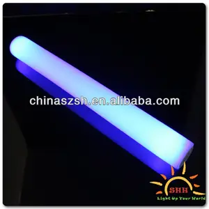 16" LED Colorful flashing neon party supplies light cheering glow foam stick Shenzhen