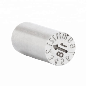 Inserto de Fecha Estándar para Molde, Sello de Mes S136, Insertos Reciclables con Fecha Marcada, <span class=keywords><strong>Pin</strong></span> para Molde de Inyección de Plástico, BAITO Hecho a Medida - Product Image 1