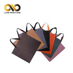 Papel Kraft bolsa de regalo de asas/mercancía compras al por menor bolso del partido - Product Image 4