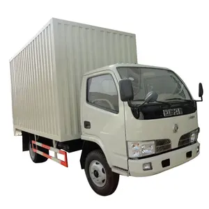 DongFeng 4x2 판매를 위한 소형 밴 트럭 밴 화물 트럭 상자 밴 트럭