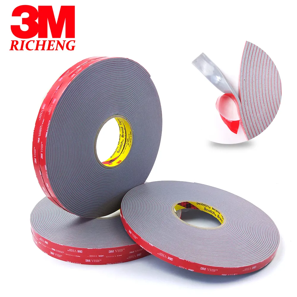 The spot 3M VHB 4991 Tapes utilizes multi-purpose acrylic adhesive on both sides VHB Double Sided Adhesive Acrylic Foam Tape