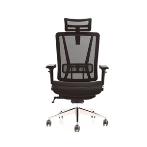 BIFMA China Modern Executive Ergonomic Mesh Office <strong>Chair</strong> <strong>Swivel</strong> With Adjustable Headrest for Home Office Made PU Material - Product Image 4