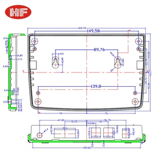 电子外壳 abs 塑料材料塑料 wifi 路由器外壳网络 - Product Image 5