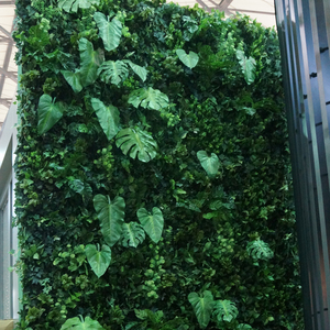 Cintres muraux adhésifs en plastique et en métal pour la décoration intérieure Plante artificielle verte Décoration murale suspendue - Product Image 5