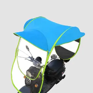 סיטונאי באיכות גבוהה מותאם אישית windproof גדר חיה חשמלי רכב ניידות קטנוע אופנוע מטריית