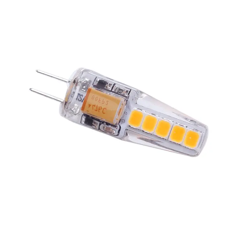 The Light Bulb Parts Component Of Pendant Ceiling Lamp SMD2835 Dimmable AC DC12V 24V 1.5W G4 Led Light Bulb