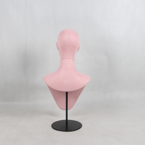 Chuyên Nghiệp Màu Hồng Nhung Vòng cổ nữ cổ trang sức hiển thị - Product Image 6