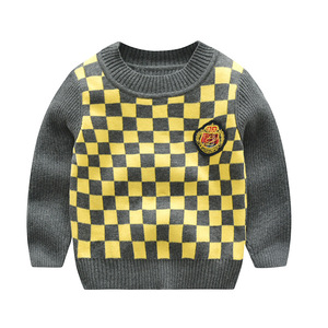 Nouveau design de <span class=keywords><strong>pull</strong></span> pour bébé, coton, col rond, design de pulls faits à la main pour enfants - Product Image 1