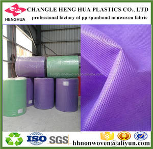 Gran rollo de tela no tejida pp spunbond para PVC recubierto, PE Recubierto, revestimiento - Product Image 1