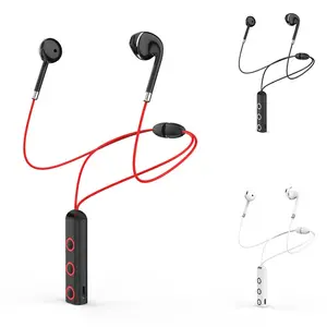 BT313-auriculares intrauditivos inalámbricos para teléfono móvil, audífonos deportivos magnéticos con micrófono para iphone y android