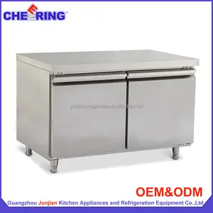 Professional manufacturer refrigeration equipment bench stainless steel cooler