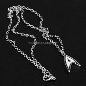 Star Trek Collar Colgante de Metal de Plata Comunicador <span class=keywords><strong>La</strong></span> Oscuridad Comandancia - Product Image 6