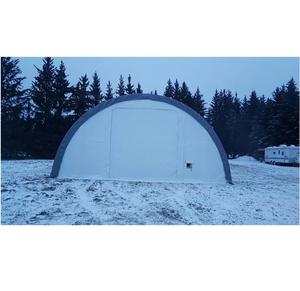 Abri de stockage moderne en forme de dôme industriel, imperméable, résistant, en PE PVC, fer, <span class=keywords><strong>bois</strong></span>/métal, <span class=keywords><strong>garage</strong></span> pour voiture, patio, cuisine, auvent, fête de voiture - Product Image 4