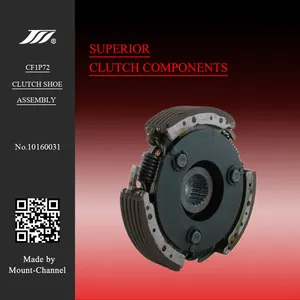 OEM Cvt เครื่องยนต์รถจักรยานยนต์250CC ที่มีคุณภาพสูง CF1P72ประกอบรองเท้าคลัทช์สำหรับรถจักรยานยนต์