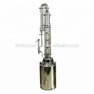 Prezzo di fabbrica 50L 13 galloni Piccolo Uso Domestico Vodka Alcol Distillatori