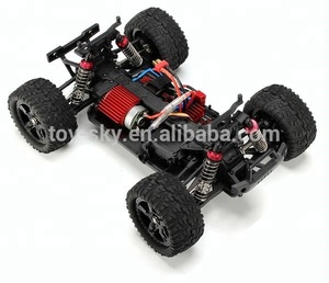 <span class=keywords><strong>Monster</strong></span> <span class=keywords><strong>Truck</strong></span> RC 1/16 2.4G 4WD con Motore a Spazzole, Giocattolo Telecomandato SMAX con Trasmettitore RTR - Product Image 6