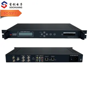 凸轮CI插槽电缆HD dvb-c QAM IP解密接收器/解码器/IRD