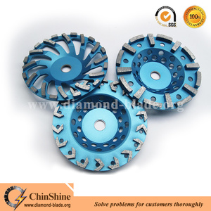 Disco abrasivo de diamante de piso de 5 "de China para hormigón con lijado grueso - Product Image 6