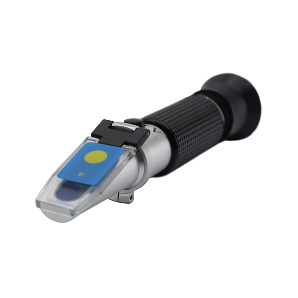 Analog Refractometer 20 Percent Brix Scale Used to Measure the Brix Level in Fruits and Vegetables Portable Refractometer