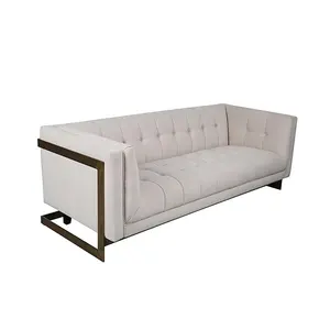 מודרני לבן מתאבנות חדש מעצב בד ספה לסלון ספה סט