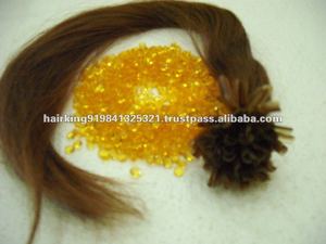 Dq — EXTENSION de cheveux crus et vierges à la kératine, chevelure naturelle indienne, vente en gros - Product Image 3