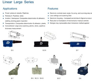 Doppler PAUT doğrusal ultrasonik faz dizi prob tahribatsız muayene için - Product Image 5