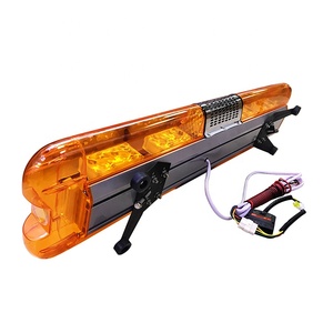 Barra Luminosa LED Ambra Gialla da 260W a Dimensione Intera, 12V DC, per Carri Attrezzi, Vigili del Fuoco, Veicoli per la Raccolta dei Rifiuti - Product Image 5