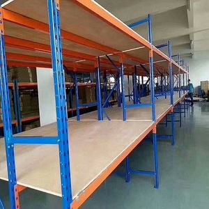 Estanterías de Acero Ajustables Sin Tornillos, Estanterías Metálicas Ligeras con Protección Contra la Corrosión, para Almacenamiento de Palés, Cartones y Apilamiento - Product Image 5