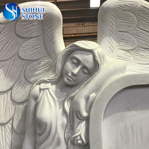 Natuurlijke Materiaal Hand Snijden Marmer <span class=keywords><strong>Angel</strong></span> Monument - Product Image 5