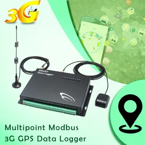Multipoint Modbus 3G مسجل بيانات gps جي بي آر إس نظام مراقبة جولة الحرس