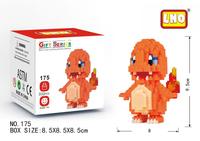 Bloc de construction mirco en plastique, série 38 figurines Anime Pokemoned go jouets pour enfants, vente en gros