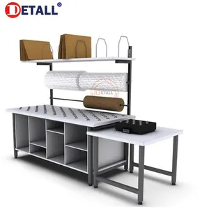 ESD Modular Packing Table Workbench for Workshop/Garage