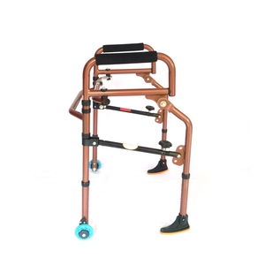 China fábrica andador alta calidad <span class=keywords><strong>real</strong></span> aleación de aluminio caminar ayudas plegable andador - Product Image 5