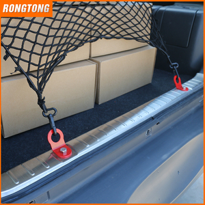 Rear Trunk Cargo Net Web Thắt Chặt Móc Boilts Rear Bumper Bảo Vệ Board Set Cho Suzuki Jimny 07 + - Product Image 3