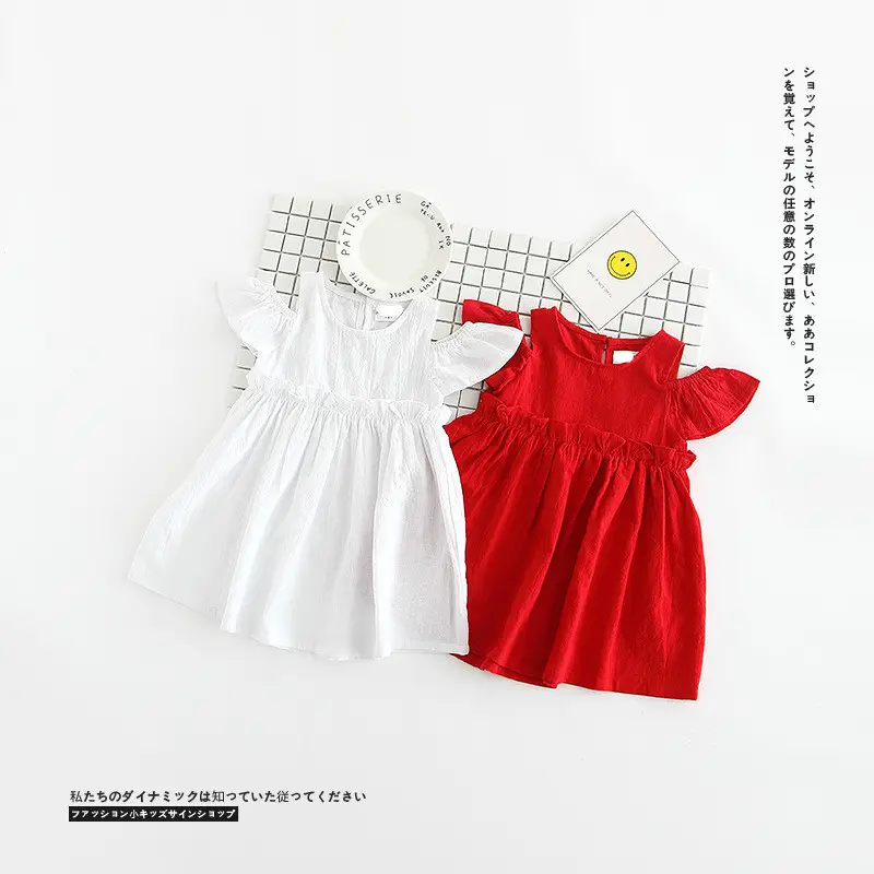 Yenidoğan giyim küçük kız Model üst 100 bebek elbise bebek kız için