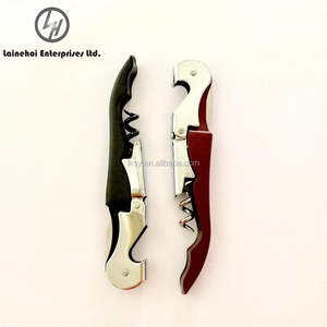 Vente chaude Logo Personnalisé Cadeaux Promotionnels Écologiques Tire-bouchon Ouvre-vin 100% Métal Gravé Au Laser Fabriqué en Chine - Product Image 3