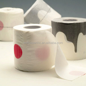 Rouleaux de papier toilette Beaupretty 10cm*10cm 2 plis, blague amusante pour fête d'anniversaire, nouveauté pour salle de bain, maison, bureau, <span class=keywords><strong>voyage</strong></span> - Product Image 4