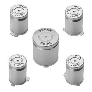 Bán Buôn Nhôm Hợp Kim Kim Loại Bullet Nút 9Mm Luger Abxy Và Speer Hướng Dẫn Nút Thiết Lập Cho Xbox 360 Điều Khiển - Product Image 3