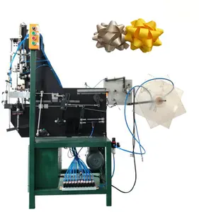 The factory price star bow machine the high-speed transmission satin bow making machine