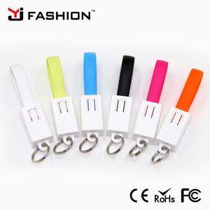 2018 YJ moda nuevo tipo magnético C llavero cable tipo-c a USB 2.0 macho carga transferencia llavero cable de datos - Product Image 6