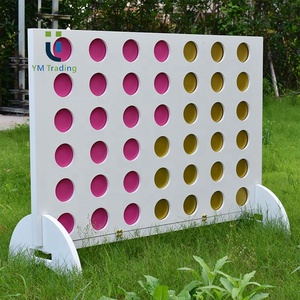 Giardino classico quattro <span class=keywords><strong>di</strong></span> fila dimensioni giganti 2/3/4 piedi <span class=keywords><strong>di</strong></span> grandi dimensioni In legno collegare 4 giochi all'aperto - Product Image 3