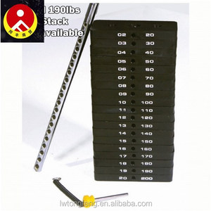 Functional Trainer <strong>Cable</strong> <strong>Crossover</strong> <strong>Machine</strong> with Dual 200 lb Weight Stacks From China Factory After-sale Service - Product Image 5