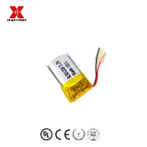 Lipo סוללה 501220 95mah עבור אוזניות