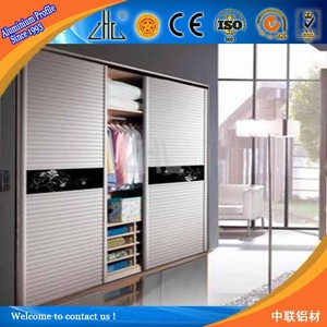 Hot!!! Nhôm Hồ Sơ Đùn Nhôm Hồ Sơ, Trượt Cửa Tủ Quần Áo Đường Ray, Nhôm Tủ Quần Áo Cửa Khung - Product Image 2