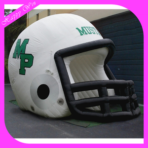 Populaire gonflable moto <span class=keywords><strong>casque</strong></span> pour vente, incroyable géant gonflable <span class=keywords><strong>casque</strong></span> modèle pour jeu de <span class=keywords><strong>Football</strong></span> Américain - Product Image 6
