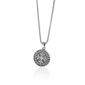 Kalung Liontin Viking Palu Baja Tahan Karat, Perhiasan untuk Pria - Product Image 3