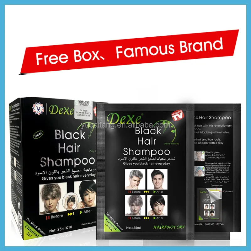 Henna Hair Black Shampoo Anti White Hair Ppd Free Natural Hair Colour Indigo Black Henna Shampoo