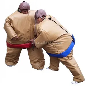 Costume de jeu de Sumo gonflable à la mode pour enfants et adultes, costume de lutte de sumo