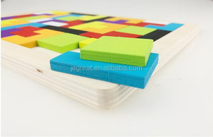 Puzzle in Legno Tangram Gioco Educativo Giocattoli in Legno <span class=keywords><strong>per</strong></span> lo Sviluppo dell'<span class=keywords><strong>Intelligenza</strong></span> dei Bambini - Product Image 4